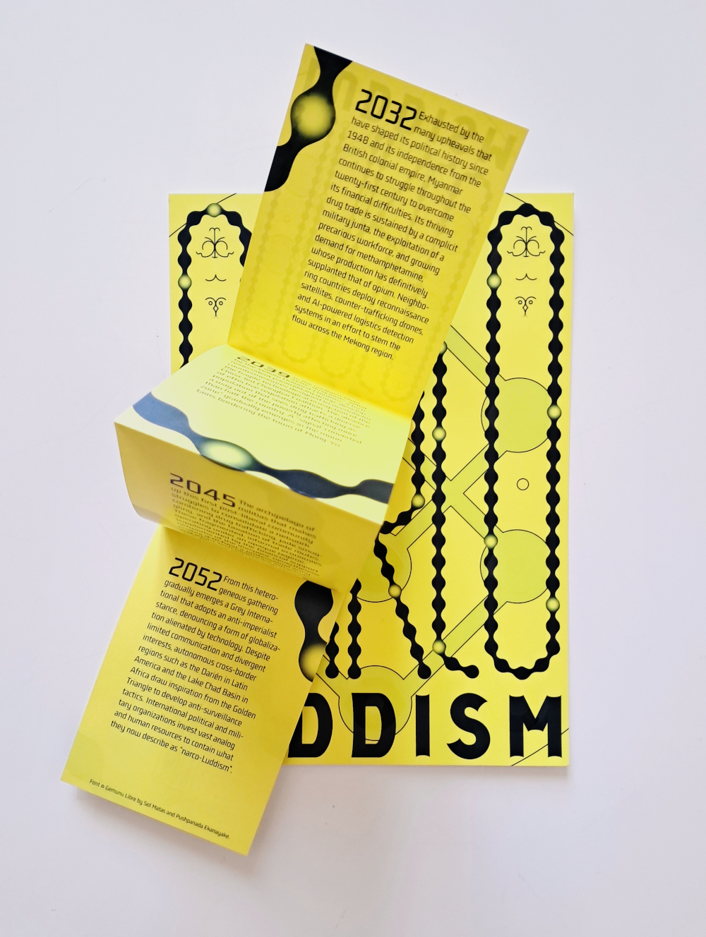 Narcoluddism leaflet